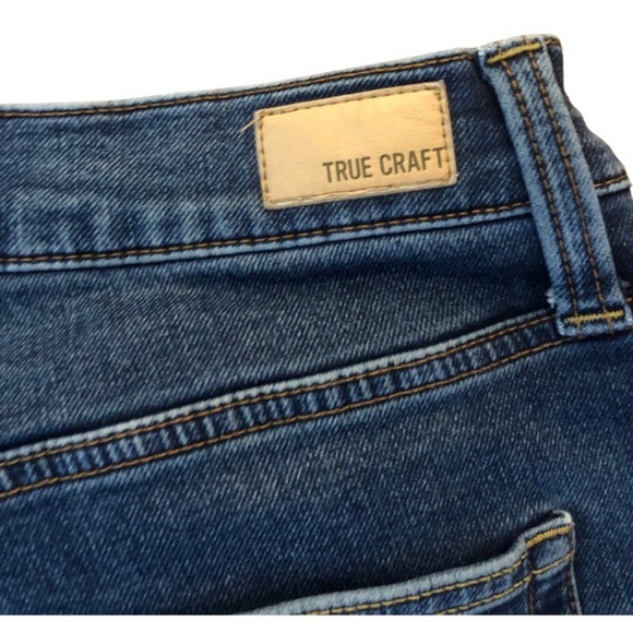 Men’s True Craft Originals Welcome 34x32 Athletic Fit Straight Jeans w/Stretch - Picture 9 of 9